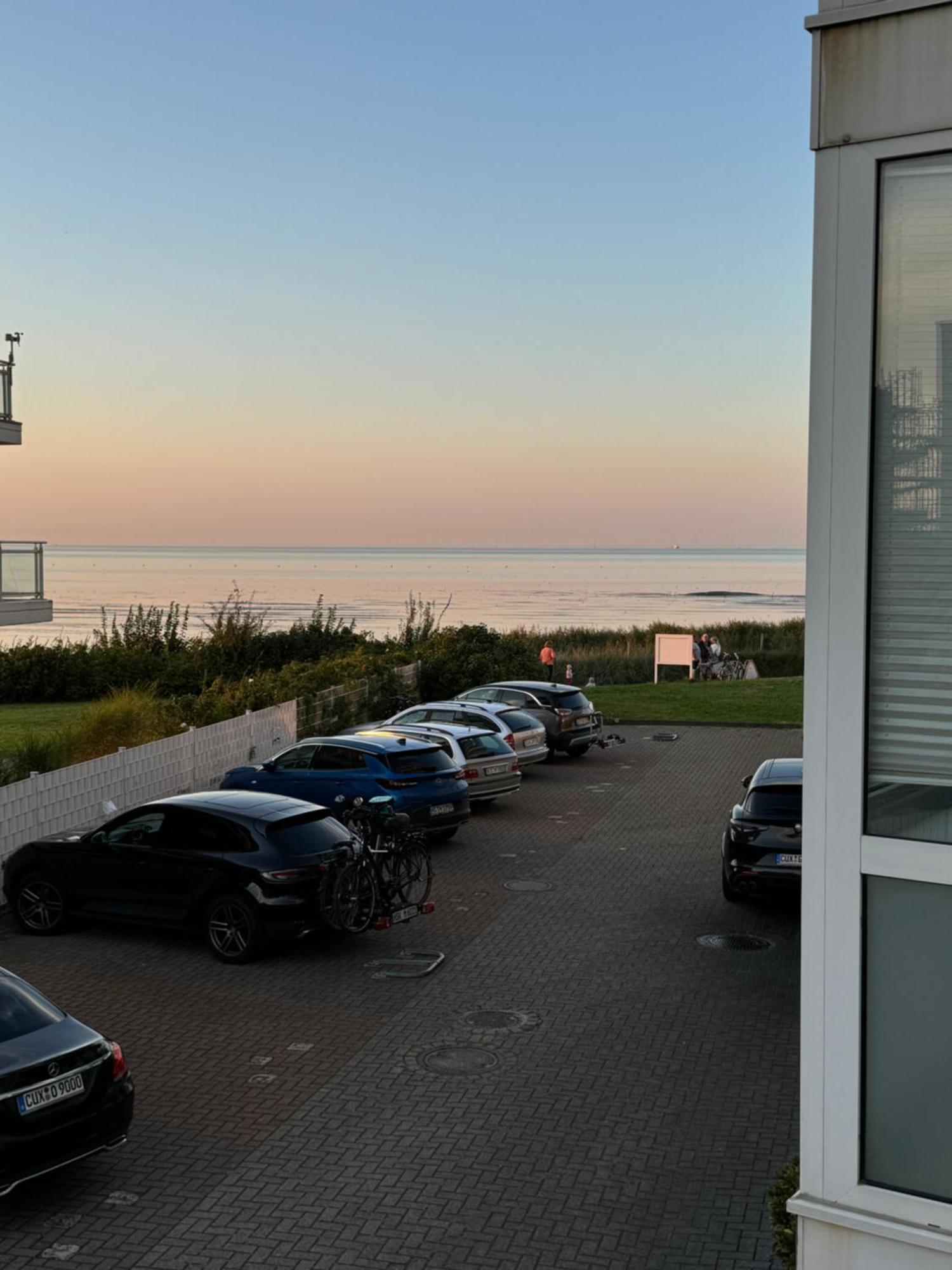 Strandjuwel In Der Seehuette Cuxhaven Duhnen- Exclusive Ferienwohnung Am Strand Mit Meerblick Bagian luar foto
