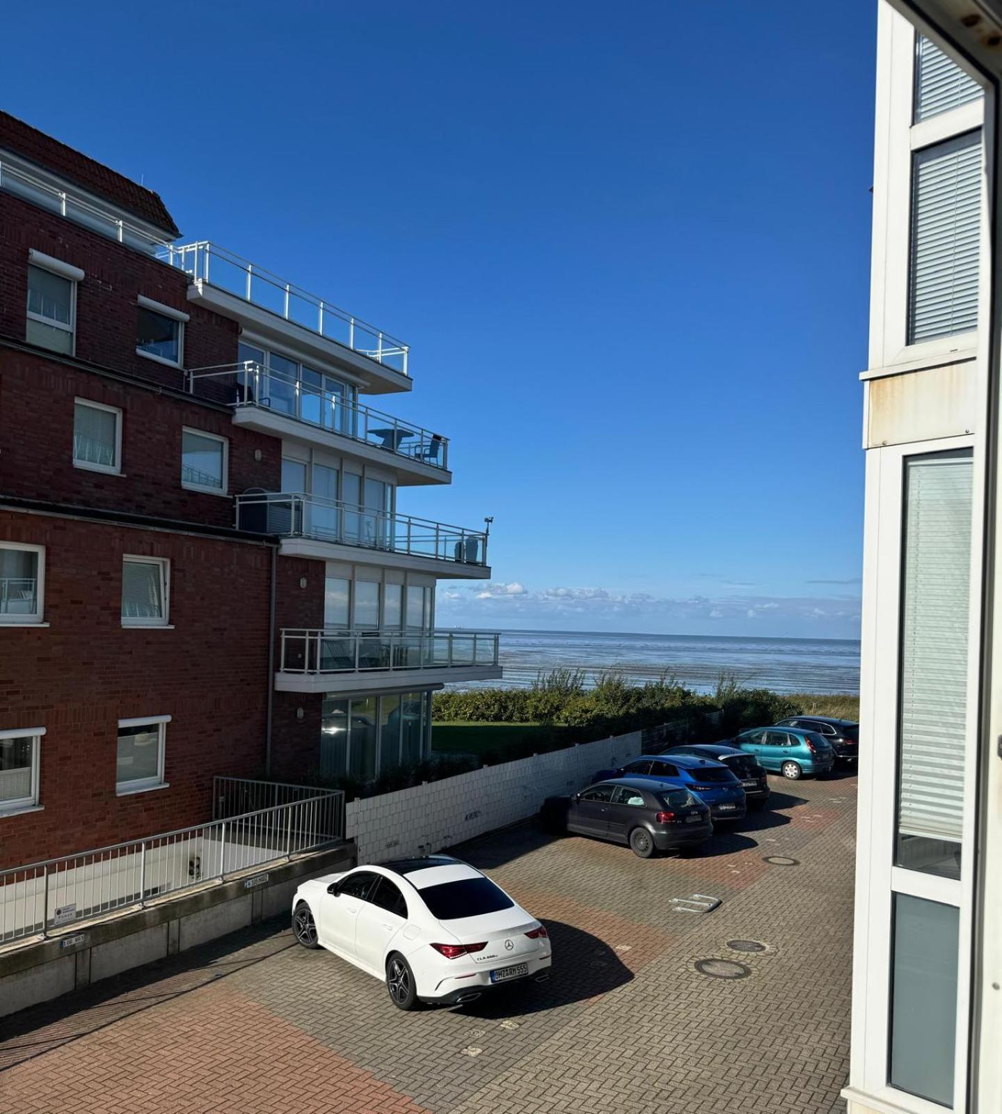 Strandjuwel In Der Seehuette Cuxhaven Duhnen- Exclusive Ferienwohnung Am Strand Mit Meerblick Bagian luar foto